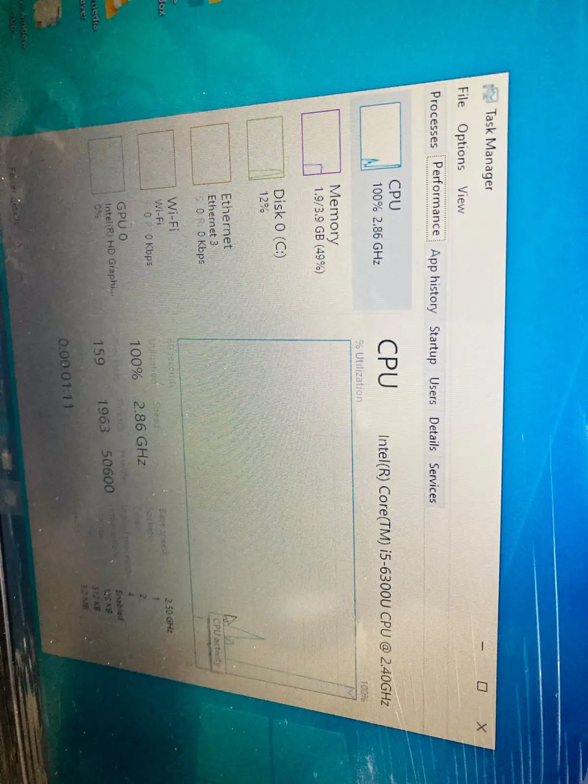 Dell Laptop Core i5 6th Gen